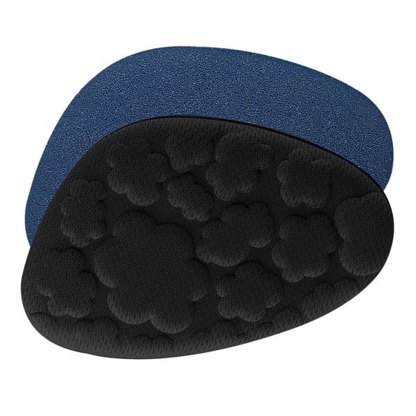 Cloud Framfootkuddar för Höga Klackar - 2 Par (Svart) Black Black