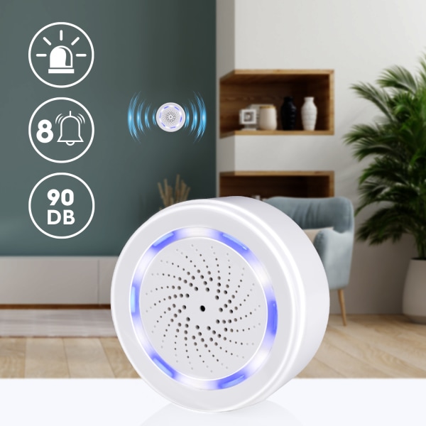 WiFi Smart Inomhussiren 90dB