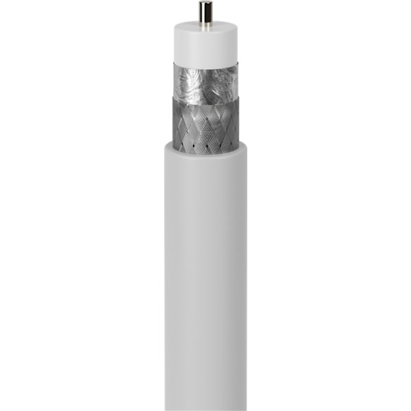 75 dB SAT-koaxialkabel, dubbelskärmad