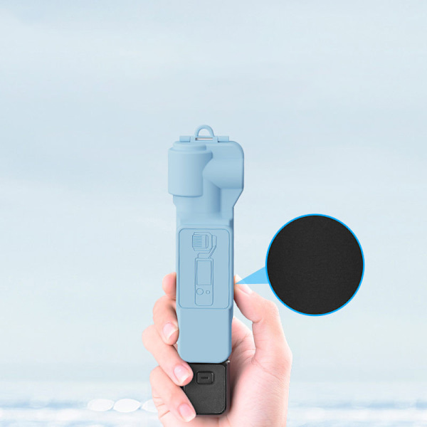 Suojakansi koukulla Pocket 3 -objektiiville Blue Blue