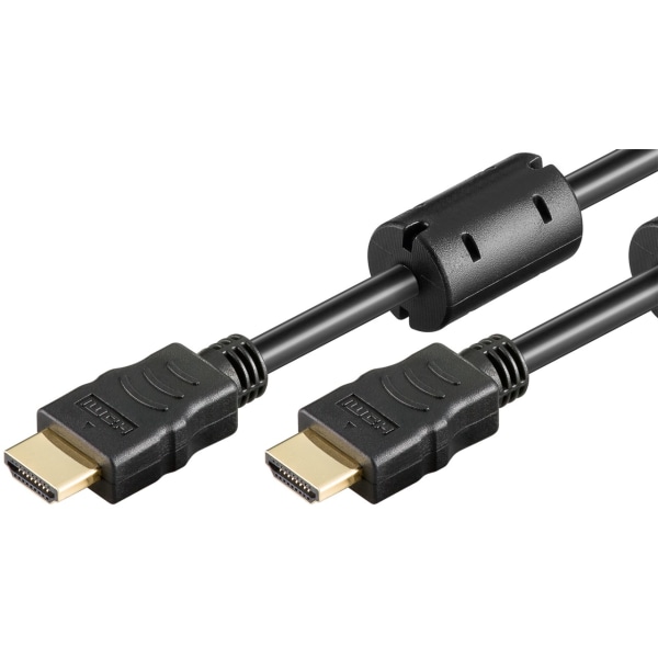 Höghastighets HDMI™-kabel med Ethernet Ferrit (4K@60Hz)