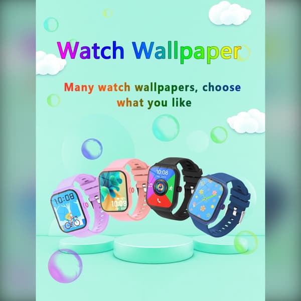 Multifunktionell Smartwatch med Bluetooth-samtal och Hälsoövervakning, kompatibelt med Android och iOS Pink Pink