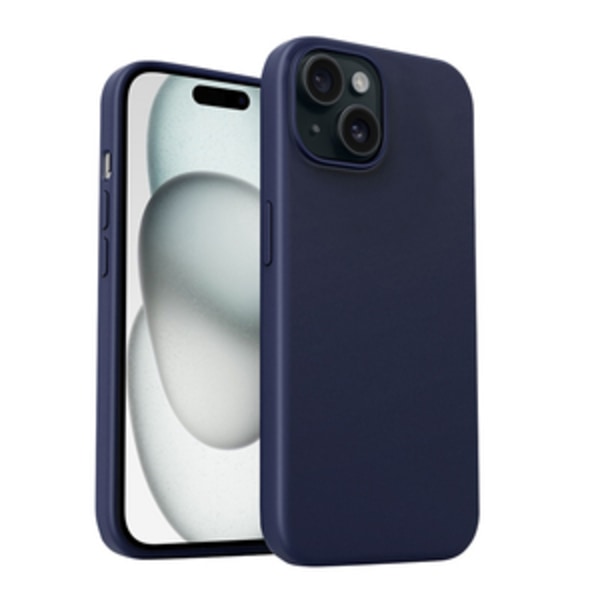 Aukey PC-GJ10B fodral för iPhone 15 Plus (stormblå)