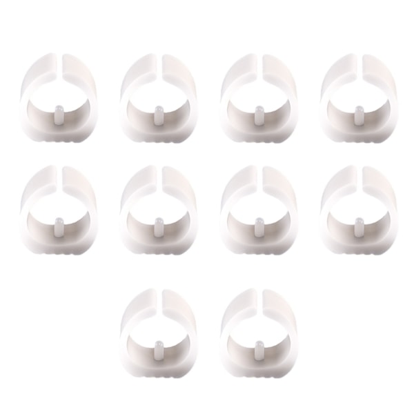 10-pack Bågformade Möbelbensskydd White S White S