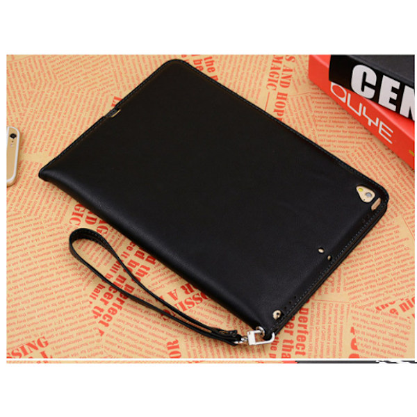 Elegant PU-etui til iPad Mini 1/2/3/4/5 med stativ Sort