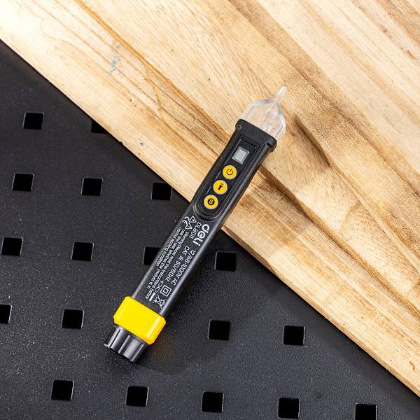 Beröringsfri spänningsprovare Deli Tools EDL8011, 12/48-1000V AC (svart)