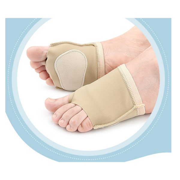 Mellemfodspuder et par model 2 Beige