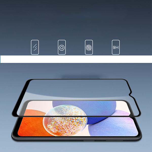 2 kpl karkaistua lasia Samsung Galaxy A15 -näytönsuojaa