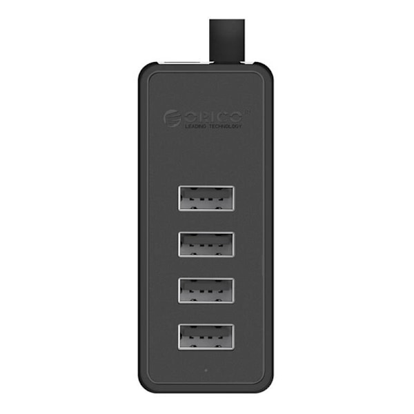 Orico W5P-100 USB til 4x USB 2.0 Hub Adapter (sort)