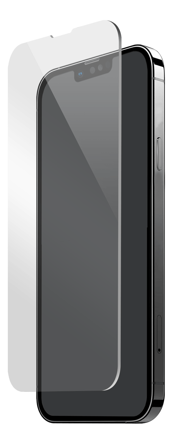 Screen protector iPhone 13/13 Pro/14/16e/17e, 2.5D glass