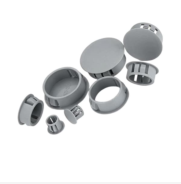 20 mm hålpluggar, insnäppbara plasthålkåpor (10-pack)
