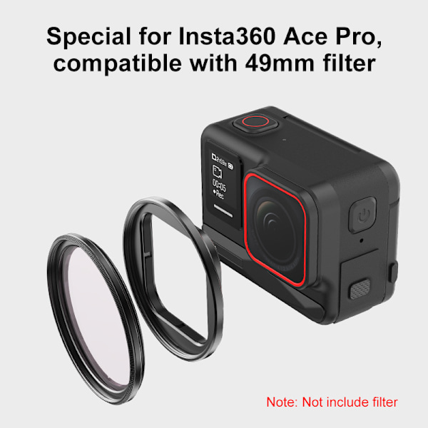 Suojasuodinkehys Insta360 Ace Prolle (49mm)