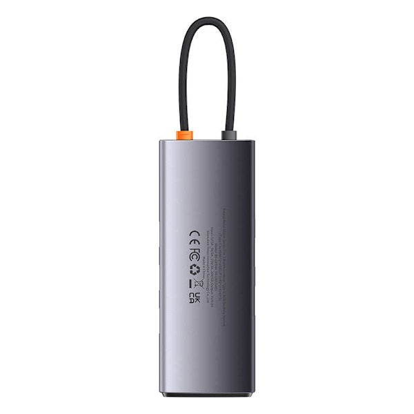 Hub 7in1 Baseus Metal Gleam Series, USB-C till 3x USB 3.0 + HDMI + USB-C PD + VGA + Ethernet RJ45