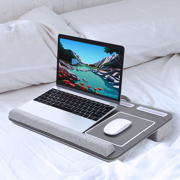 Laptopställ för Knät Högerhänt Version Grå