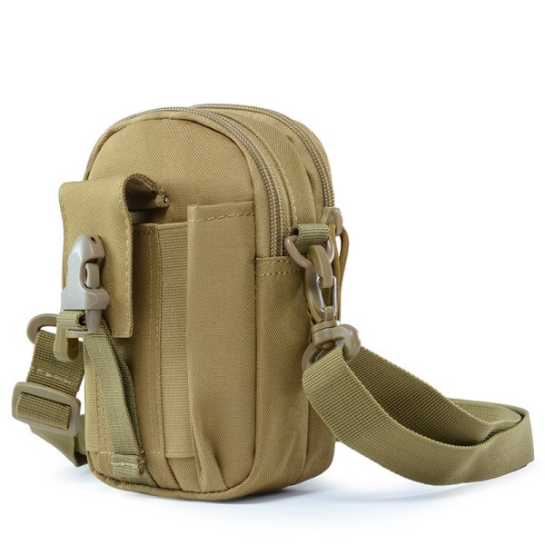 Outdoor Tactical Waist Fanny Pack Bag Retkeilypussi Khaki