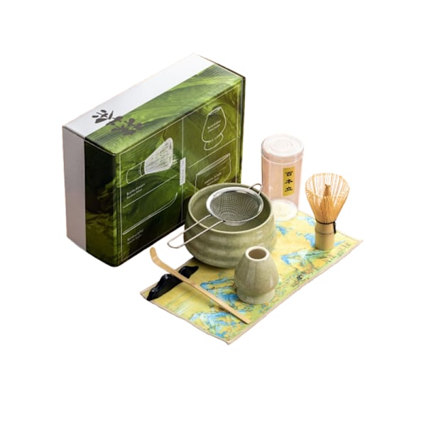 Løft Dit Te-ritual med Vores 7-Dele Matcha Ceremoni Kit