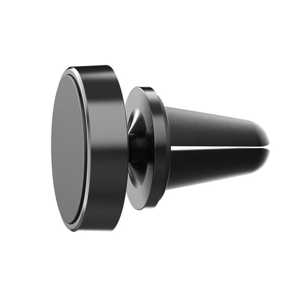Mobile Holder Magnetic Black Puck Mount in Arivent