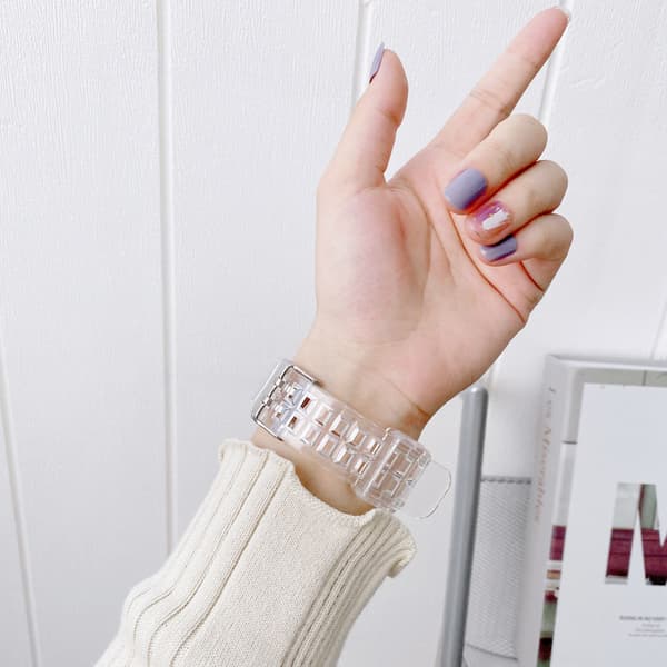 Urrem til Huawei Band 10/9/8/7/6 Transparent Transparent