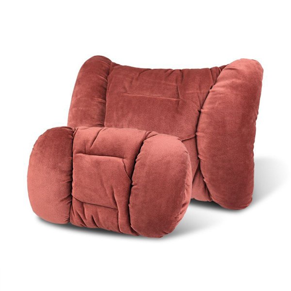 Auton ristiseläntuen tyynysetti Red Red