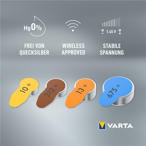PR70 (10) batteri, 6 st. i blister