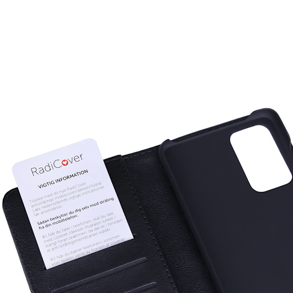 RADICOVER Strålningsskydd Mobilfodral PU Samsung A72 Flipcover S