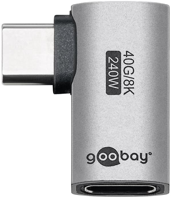 USB-C™-adapter horisontal 90°, USB4™