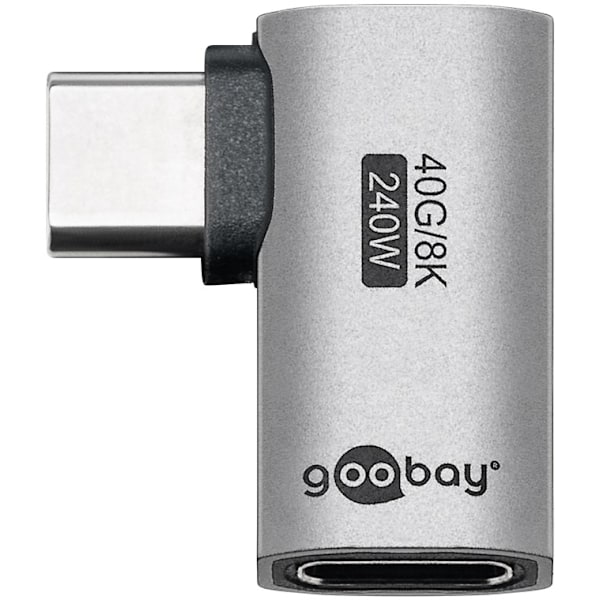 USB-C™-sovitin vaakasuoraan 90°, USB4™