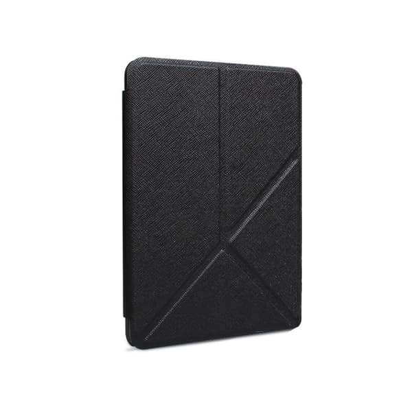 Foldbart PU læderetui Kompatibelt med Kindle 2024 & Paperwhite KPW4 - Sort