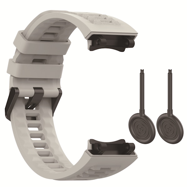 Silikonarmband för Amazfit T-Rex 2 Grå