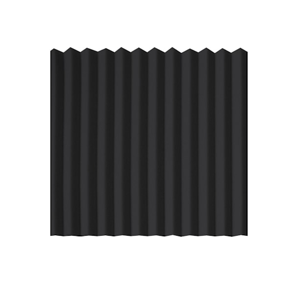 Ljudabsorberande Skumpaneler 24-pack Svart L