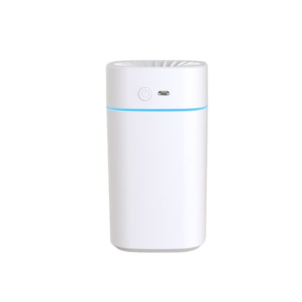 Genopladelig Aroma Diffuser Luftfugter med Ambient Lys - Skaber en afslappende atmosfære White White
