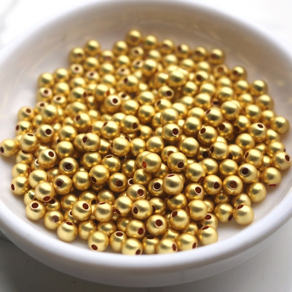 Afstandsperler løse perler til smykkefremstilling 100-pak