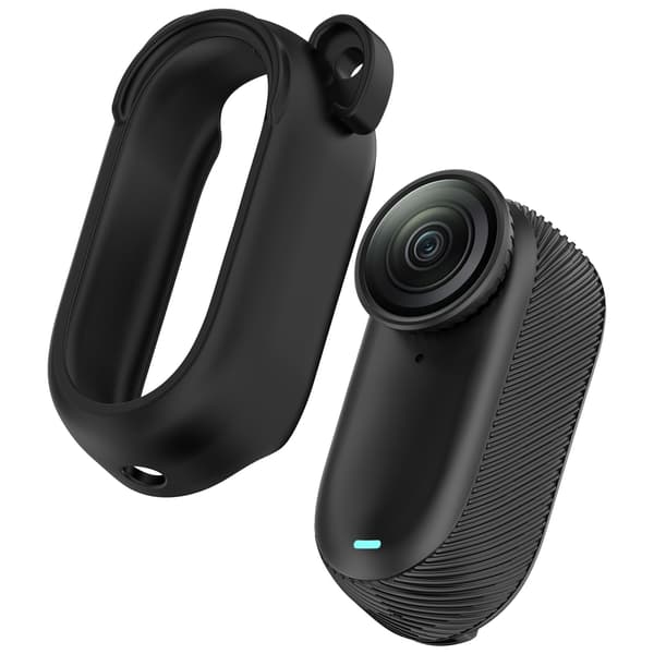 Insta360 GO 2 Silikone Beskyttelsesetui Bærbar Version Black Black
