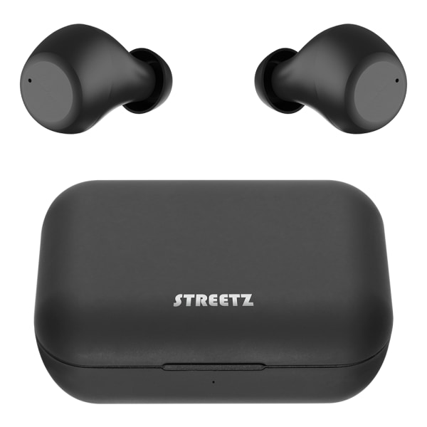 T210 TWS in-ear earbuds with charging case, TWS, black