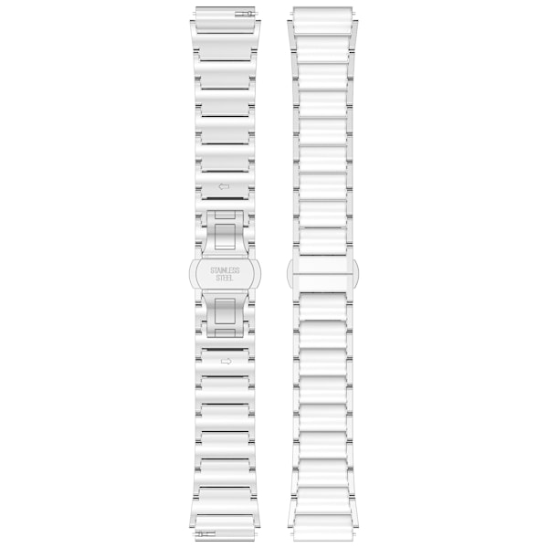Keramisk rem til Huawei GT5 & GT5 Pro - 18 mm universal pasform Hvid
