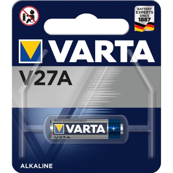 Varta LR27/A27 (V27A) batteri, 1 st. blister