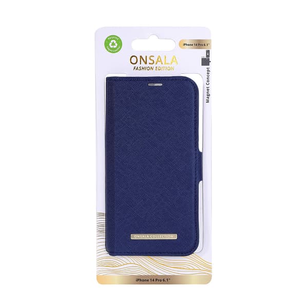 COLLECTION Eco Wallet 2 card iPhone 14 Pro 6,1" Navy Blue