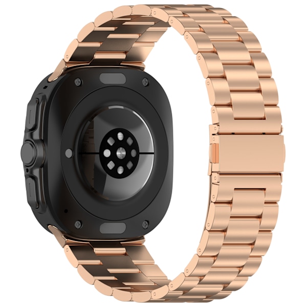 Samsung Watch Ultra 47mm Slim Fit Tri-Bead teräsranneke Ruusukulta