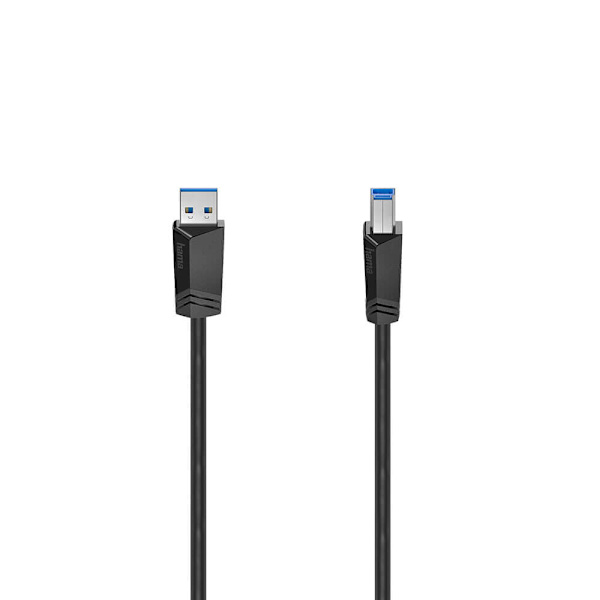 Kabel USB 3.0 5 Gbit/s 1.5m Sort