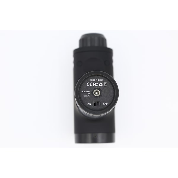 INF Massagepistol til professionel massage 6 gear Sort
