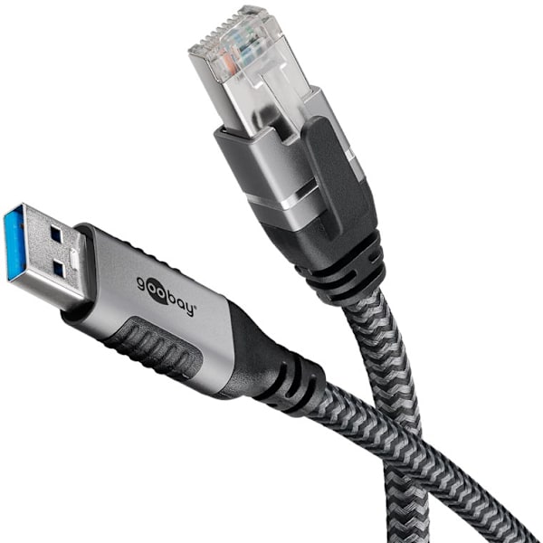 Ethernet-kabel USB-A 3.0 till RJ45, 10 m