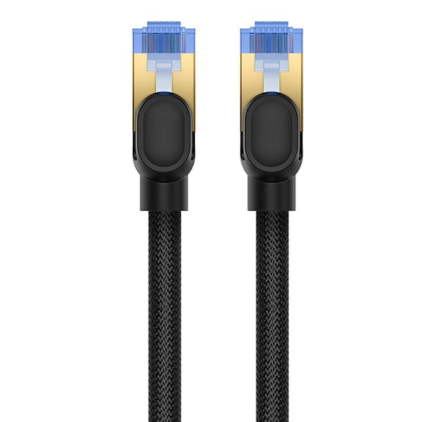Flettet netværkskabel kat. 7 Baseus Ethernet RJ45, 10 Gbps, 25 m (sort)