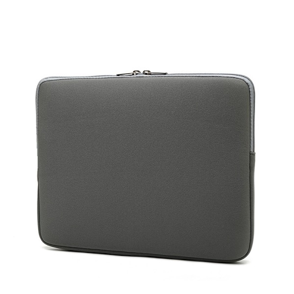 Laptop Sleeve Case, Beskyttende Skumpolstring Grå S