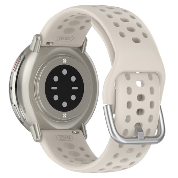 Amazfit Active 2 Band - Andningsbart silikon sportbyte Beige Beige