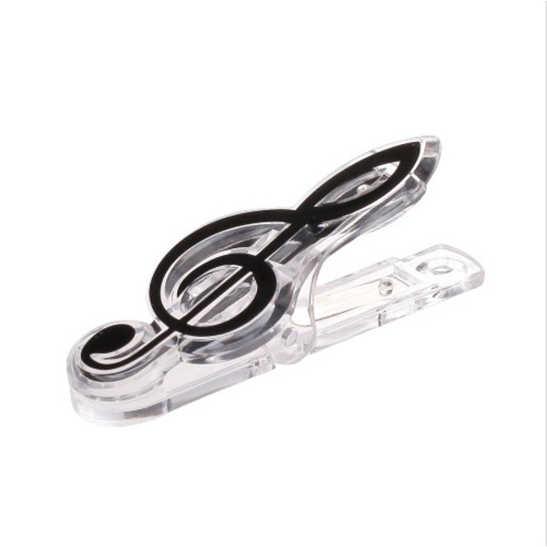 2 stk. nodesideklemmer, nodebogssideholder til klaver, keyboard Black Black
