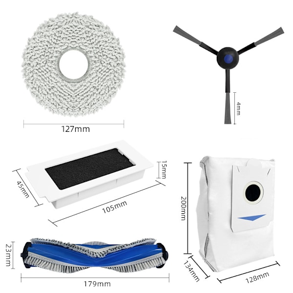 Ecovacs Deebotin varaosat - Monivärinen