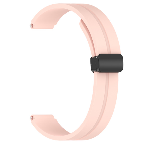 Magnetiskt Klockarmband i Silikon, 12 mm Rosa