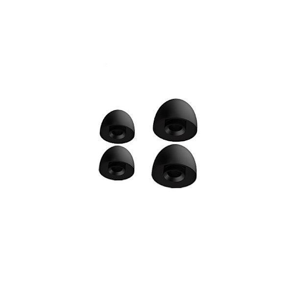 Støjreducerende ørepropper - Krydshårdesign for rolig søvn og koncentration Black + Silver Black + Silver