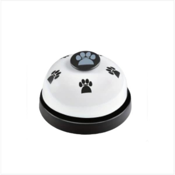 Hundträningsdörrklocka: 2,5 cm Bred 7 Klockor Rep + Tryckklocka för Potträning & Lek Black Black