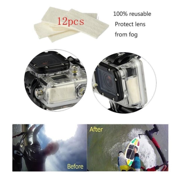 20-i-1 Tillbehör för GoPro Hero 8/9, DJI Svart